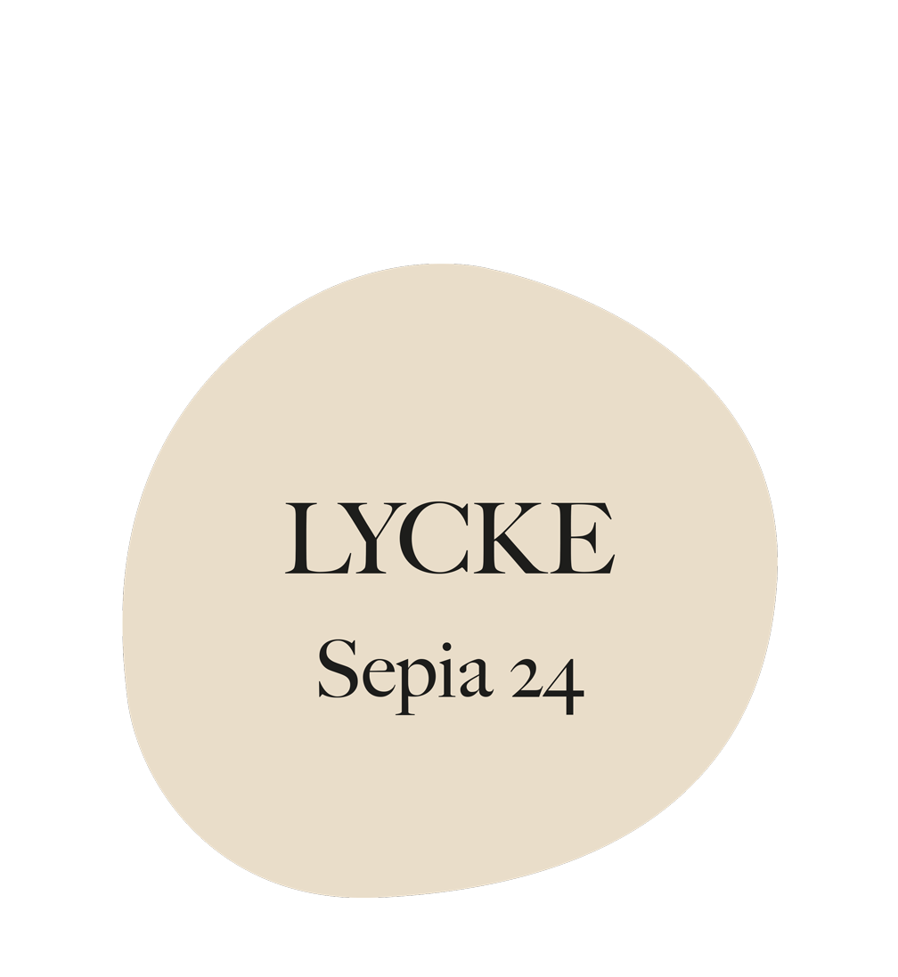 sepia Lycke ljusbeige färg