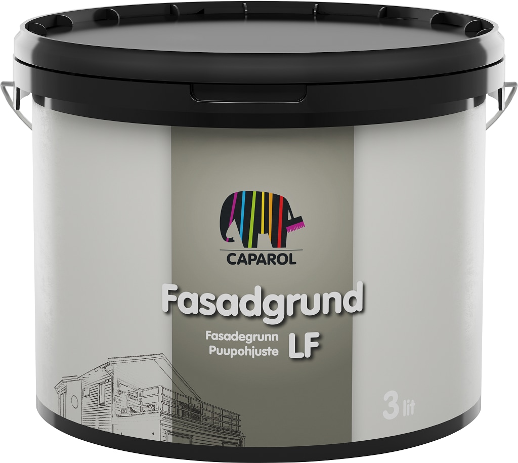 GRUNDFÄRG FASAD LF CAPAROL LF VIT 1L