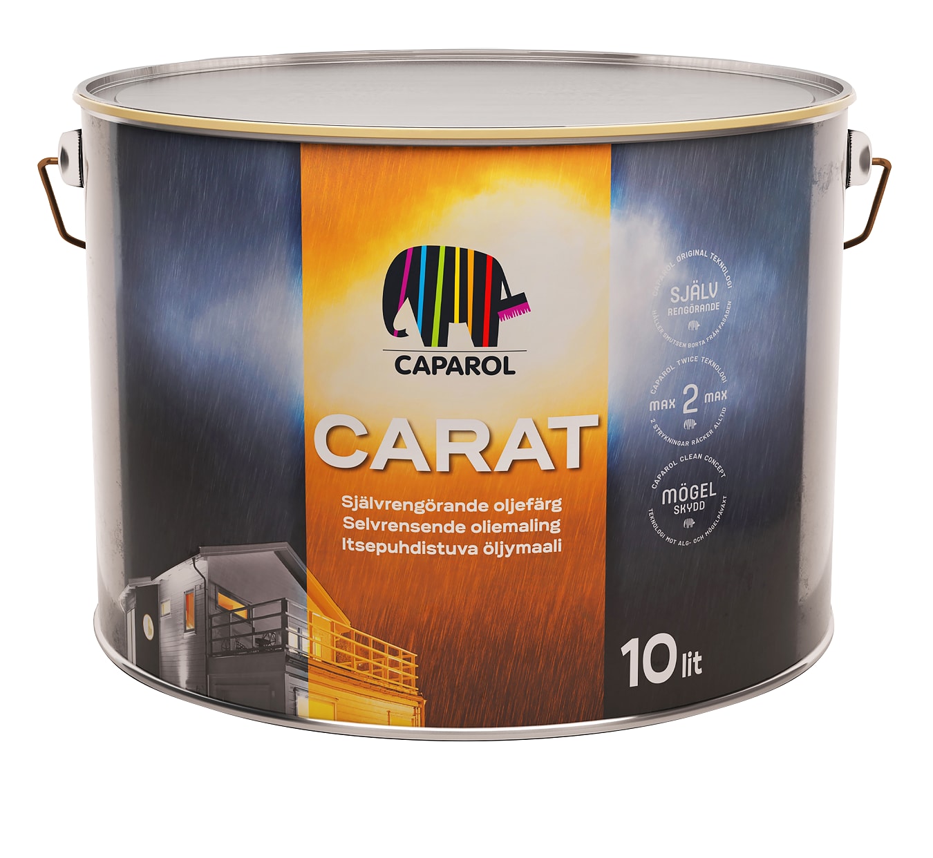 FASADFÄRG CARAT VIT BAS 1 0,95L