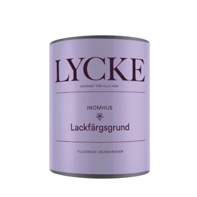 LYCKE INOMHUS LACKFÄRGSGRUND VIT 0,75L