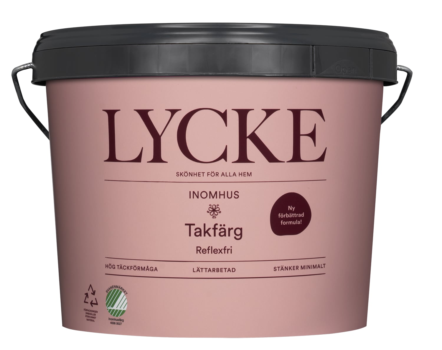 TAKFÄRG LYCKE VIT/BAS A 2,7L