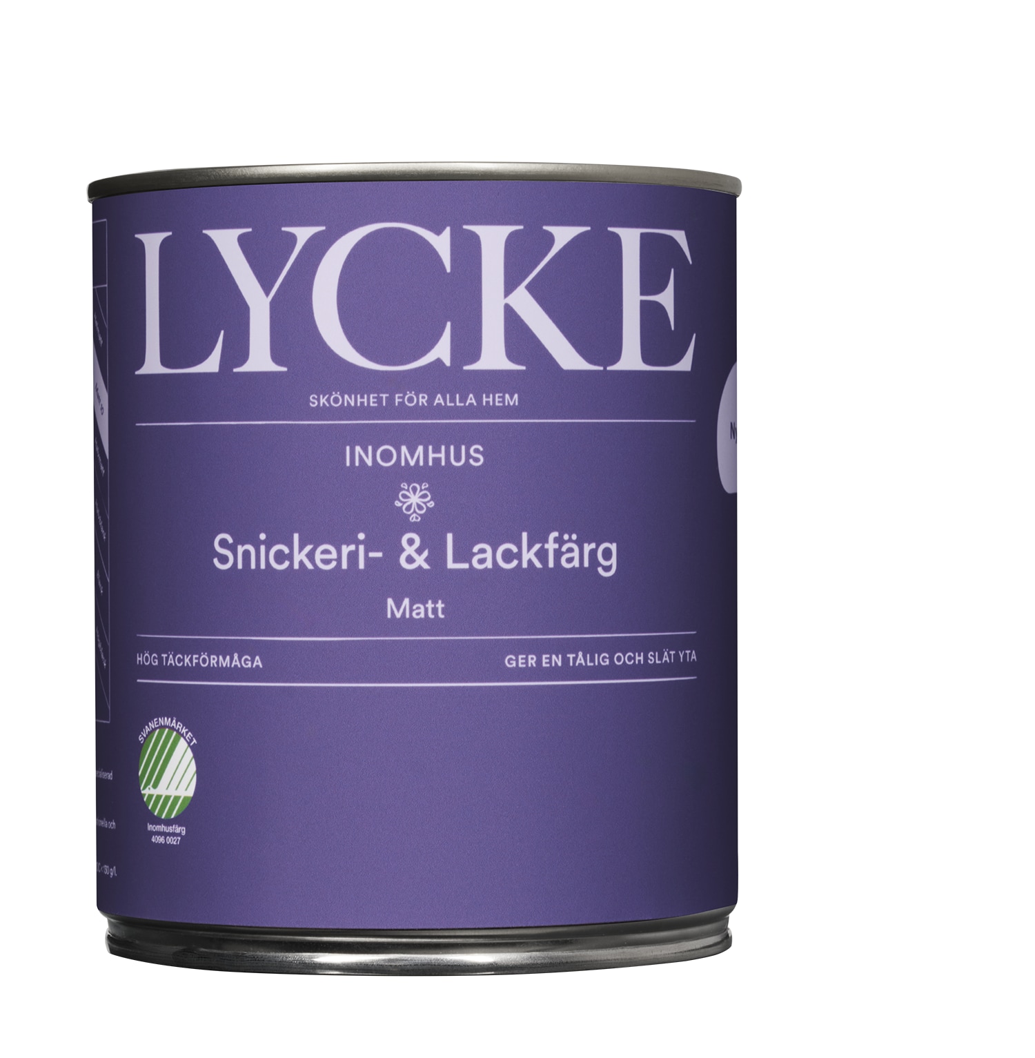 LACKFÄRG LYCKE SNICKERI&LACK FÄRG MATT BAS A 0,675L