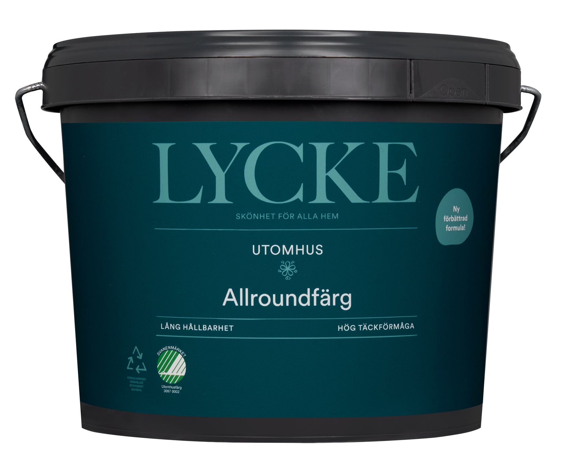 ALLROUNDFÄRG LYCKE VIT/BAS A 0,675L